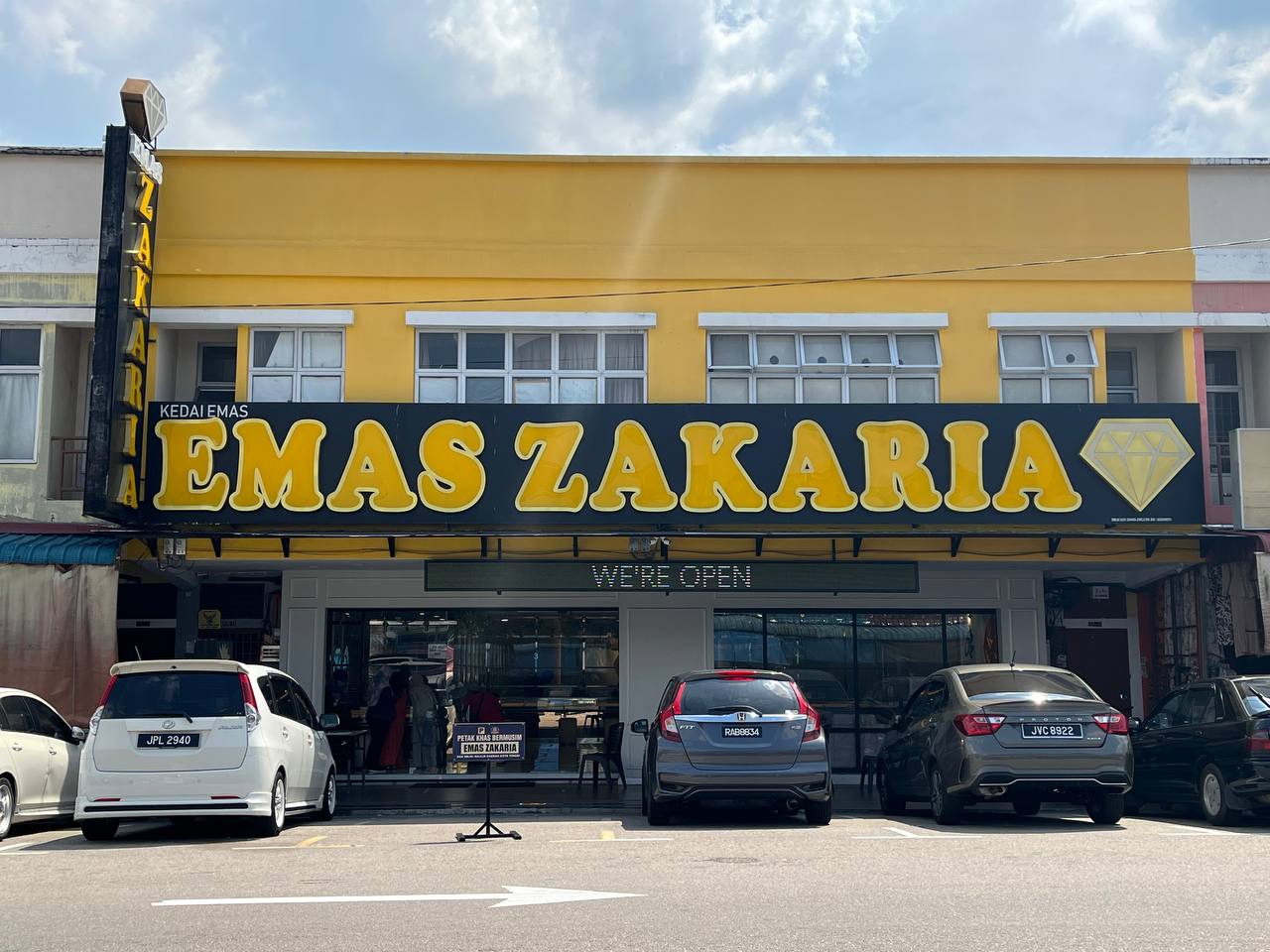 Exterior of Emas Zakaria Kota Tinggi